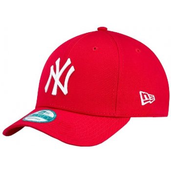 New Era 39thirty MLB League Basic NY Yankees Scarlet White