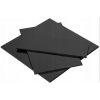 Čierna akrylová doska 600x400x3mm - extrudovaná