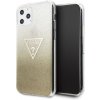 Puzdro Guess Solid Glitter iPhone 11 Pro zlaté Guess zlatá silikón