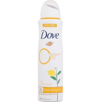 Dove Citrus a Broskyňa deospray 150 ml