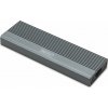 Digitus Pouzdro USB 3.1 typu C pro hliníkové M.2 NVMe 10 Gb/s + SATA 6 Gb/s, bez použití nářadí