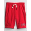 GAP Detské teplákové kraťasy logo Červená XS Červená Červená