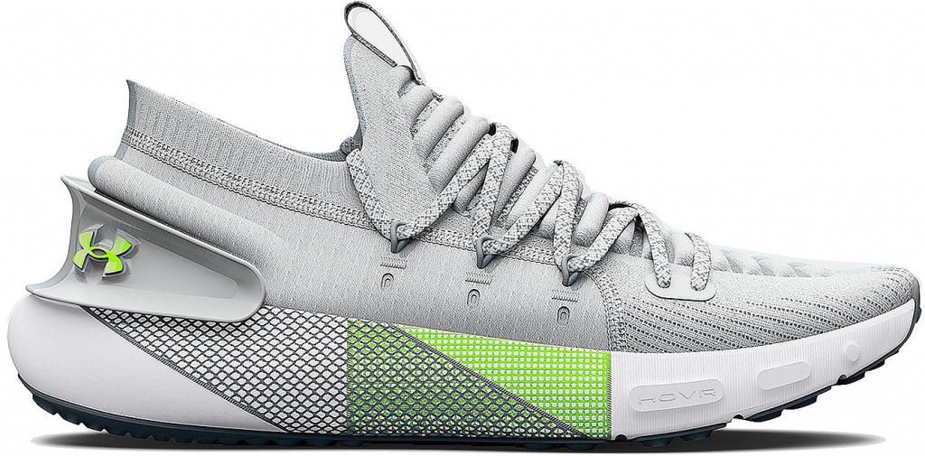 Under Armour Hovr Phantom 3 Gray Mist/Lime Surge