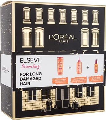 L\'Oréal Paris Elseve Dream Long : šampon Elseve Dream Long 250 ml + kondicionér Elseve Dream Long Wonder Water 200 ml + sérum na vlasy Elseve Dream Long Go Sleek Serum 100 ml