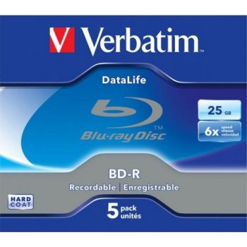 Verbatim BD-R 25GB 6x, 5ks