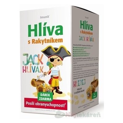 Imunit HLIVA s Rakytníkom pre deti JACK HLÍVÁK 30 tabliet + Darček zadarmo