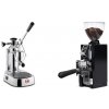 La Pavoni Europiccola Lusso + Eureka Mignon Libra 65 All Purpose, CR black