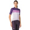 Castelli Elegante Jersey, Orchid petal/ Hortensia-Purple Veľkosť: S Dámsky dizajnový letný cyklo dres
