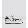 Cariuma Skategoat C25 PRO Smoke White Suede Off White Mesh Bold Blue Logo
