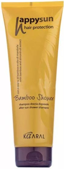 Kaaral Bamboo shower Bambusový šampón na vlasy a telo 250 ml