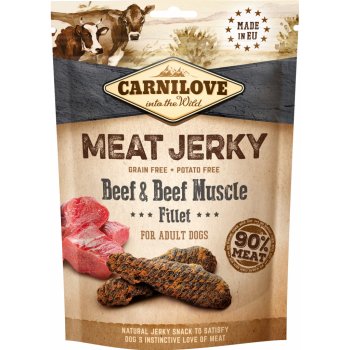 Carnilove Jerky Beef with Beef Muscle Fillet 100 g