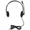 MANHATTAN Sluchátka s mikrofonem Stereo USB Headset, bulk