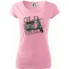 Scooter olive - Dámske tričko Pure - XL ( Ružová )