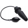 Master Series Ass-Pand Large Inflatable Silicone Anal Plug Black