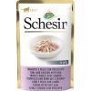 Schesir Cat C&B Wet Adult Tuniak kura a šunka v želé 85 g