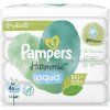Pampers Harmonie Aqua vlhčené obrúsky 4 balenie = 192 obrúskov
