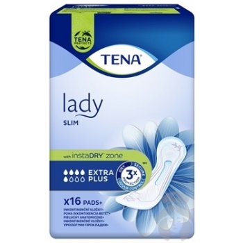 TENA Lady Slim Extra Plus inkontinenčné vložky pre ženy 16 ks