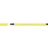 Popisovač, 1 mm, STABILO Pen 68, neónovo žltý