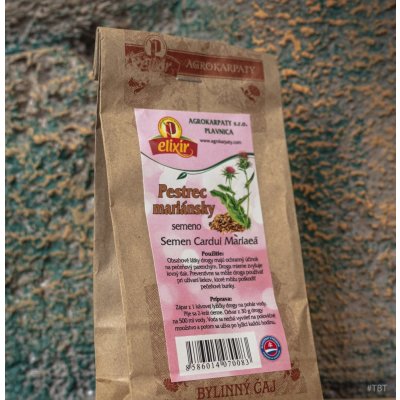 Agrokarpaty Pestrec mariánsky semeno 100 g