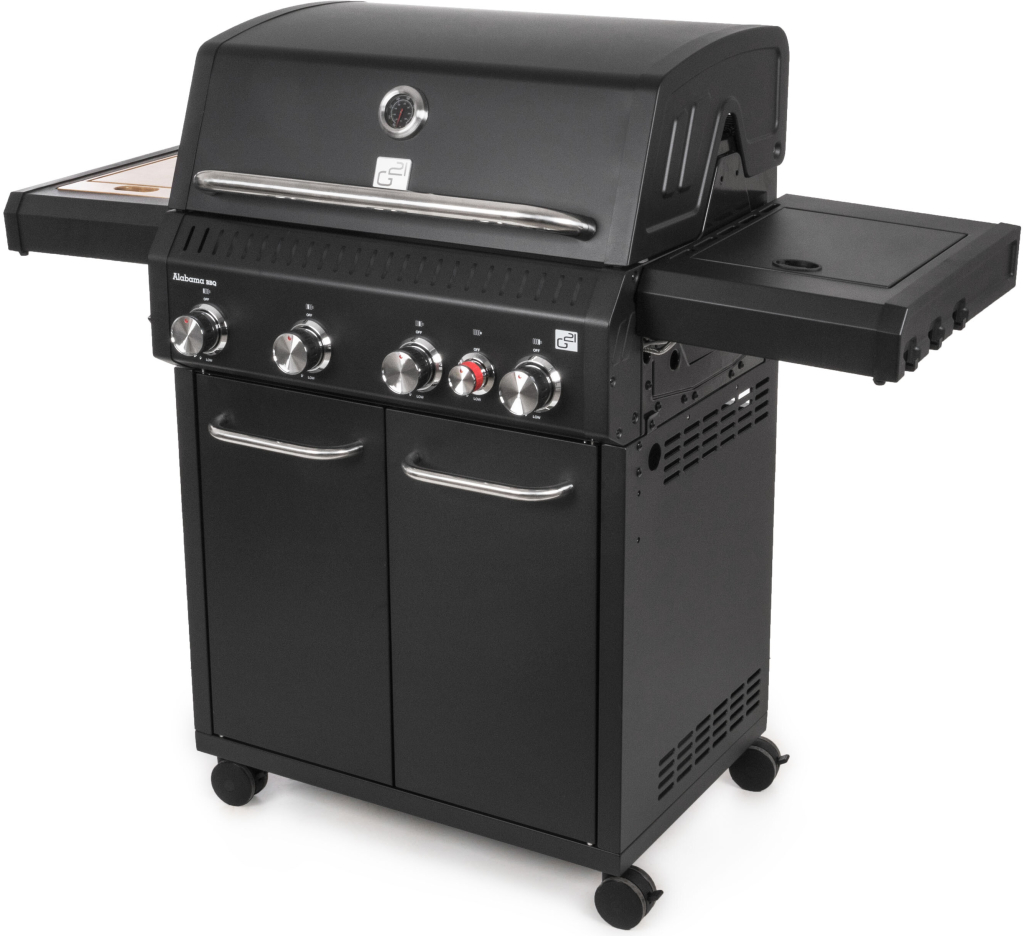 G21 Alabama Black BBQ Premium Line, 5 horákov + zdarma redukčný ventil