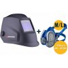 Set zváracia kukla MOST ARCHON black + Polomaska GVS Elipse P3 RD SPR502 veľkosť M/L