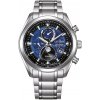 Citizen BY1010-81L Eco-Drive moon phase Titanium Radio Controlled 43mm