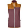 Ortovox dámská merino mikina Fleece Plus Vest W | farba: mountain rose, veľkosť: XL