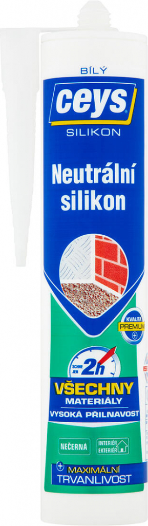 CEYS silikón neutrálny 280g biely