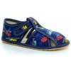 Baby Bare Shoes papuče Baby Bare Navy Cars 26 EUR