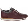 Poltopánky Clarks HERO FUSE kožené burgundské 39