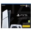 Sony PS5 Slim Digital/EAS (Model Slim) + bezdrôtový ovládac PlayStation 5 DualSense, biely (PS711000042067)