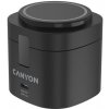 Canyon WS-405, 4v1, bezdrôtová Qi2 nabíjacia stanica pre 4 zariadenia simultánne, bez nabíjačky, čierna CNS-WCS405BW/A