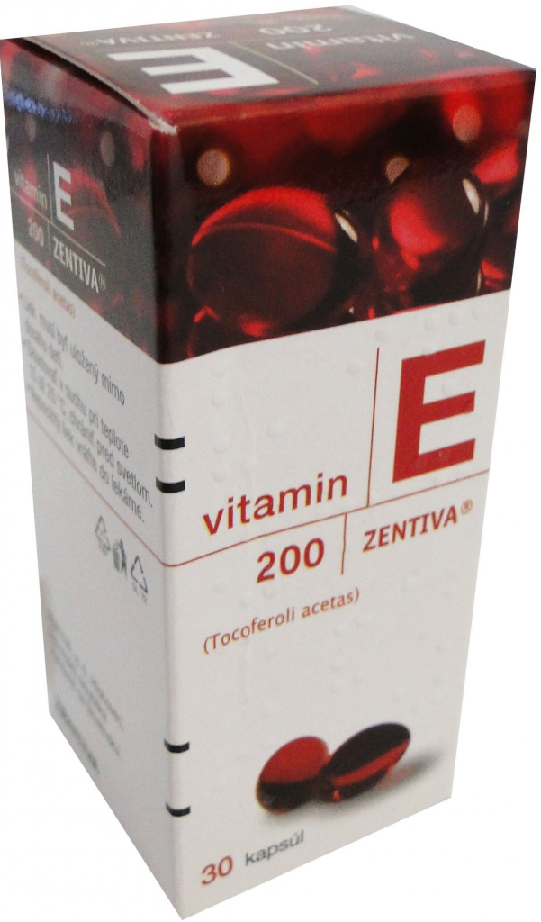 Vitamin E 100-Zentiva cps.mol.30 x 100 mg od 4,14 € - Heureka.sk