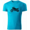 T-ričko Honda Transalp pánske tričko Farba trička: Tyrkysová, Veľkosť: XXL