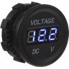 Digitálny voltmeter 6-30V modrý