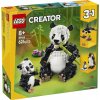 LEG LEGO CREATOR Divoké zvieratá: Pandia rodinka 3v1 31165 STAVEBNICE