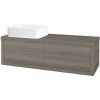 Dreja Umývadlová skriňa STORM SZZ2 120 (umývadlo Joy) - D03 Cafe / D03 Cafe / Levé