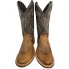 Old West Men's Western Boots Gray 40-46
