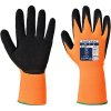 Portwest Rukavice Hi-Vis Grip Latex, čierna/oranžová, veľ. XL