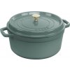 Staub Cocotte hrniec okrúhly 26 cm/5,2 l eukalyptus, 11026121