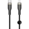 Kábel Fixed FIXDB-CL05-BK USB-C/Lightning a podporou PD, 0,5m