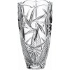 CRYSTALITE BOHEMIA KRIŠTÁĽOVÁ VÁZA BOHEMIA PINWHEEL 250 MM