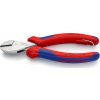 Bočné štiepacie kliešte Knipex 73 05 160 T BK - X-Cut, kompaktný s veľkým prevodom