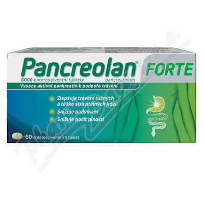 Pancreolan FORTE 6000U tbl.ent.60