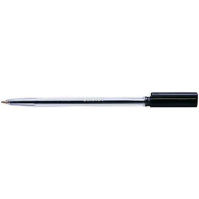 HAINENKO Guľôčkové pero Micron Medium, neklikacie, priemer hrotu: 1,0 mm, čierne