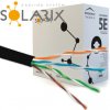 SOLARIX kábel vonkajší UTP PE CAT5E 305m/balenie