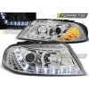 Tuning-tec PREDNÉ SVETLOMETY DAYLIGHT CHROME pasujú na VW PASSAT 3BG B5 FL 09.00-03.05