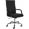 Kancelárske kreslo Amadora látka, čierna