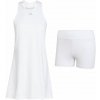 Dámske šaty Adidas Club - white - Biely (XS)