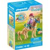 Playmobil 71498 Dieťa s poníkom a žriebätkom